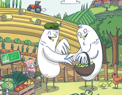 Biocoop soutient la campagne Manger bio et local, c'est l'idéal Biocoop soutient la campagne Manger bio et local, c'est l'idéal