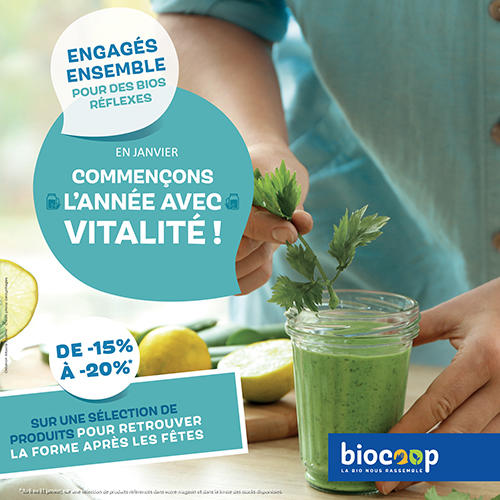 En janvier, commençons l'année avec vitalité ! En janvier, commençons l'année avec vitalité !