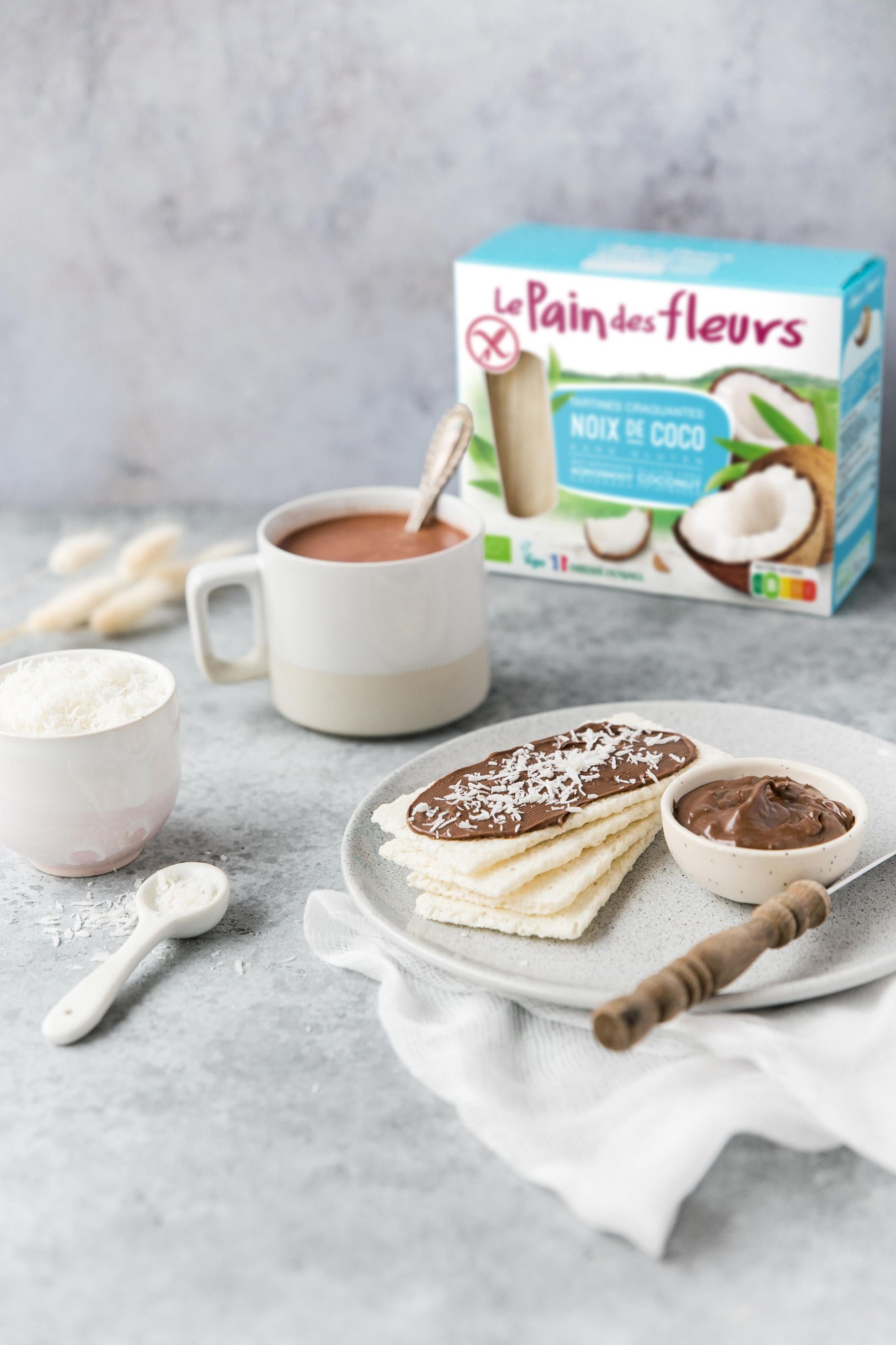 Tartine Chocolat-Coco bio & végétale Tartine Chocolat-Coco bio & végétale