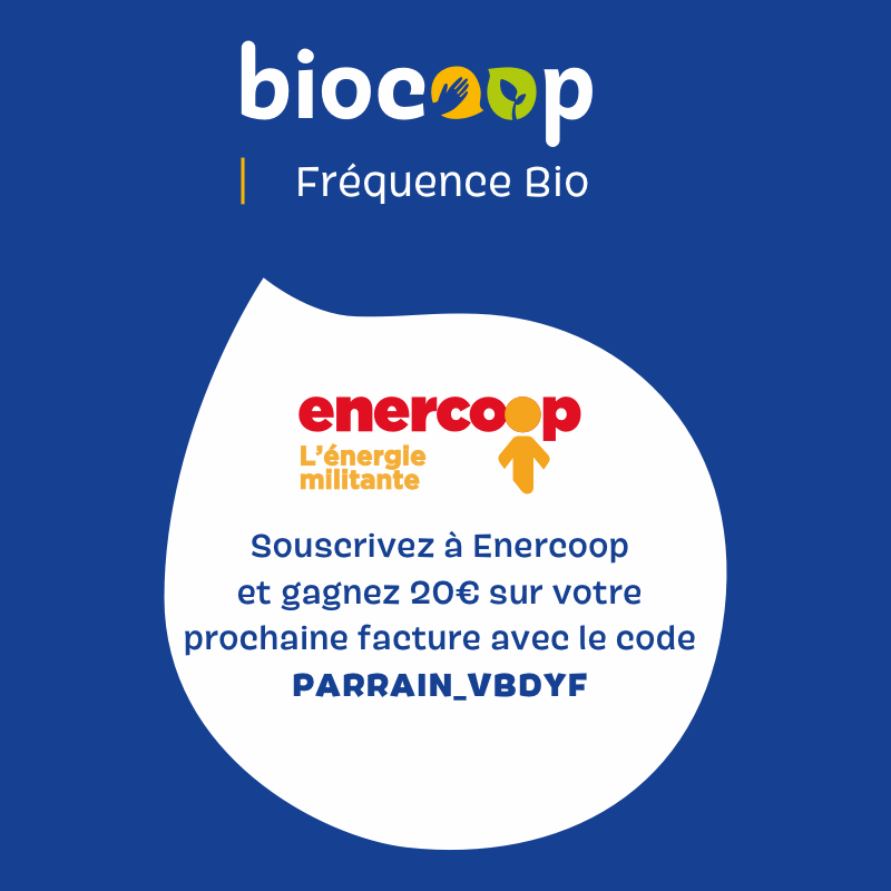 Enercoop, partenaire de votre magasin Biocoop Bressuire !